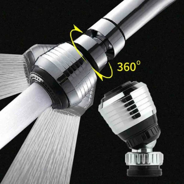 360° Rotating Kitchen Sink Faucet Sprayer with Water-Saving Aerator – Multi-Function Design